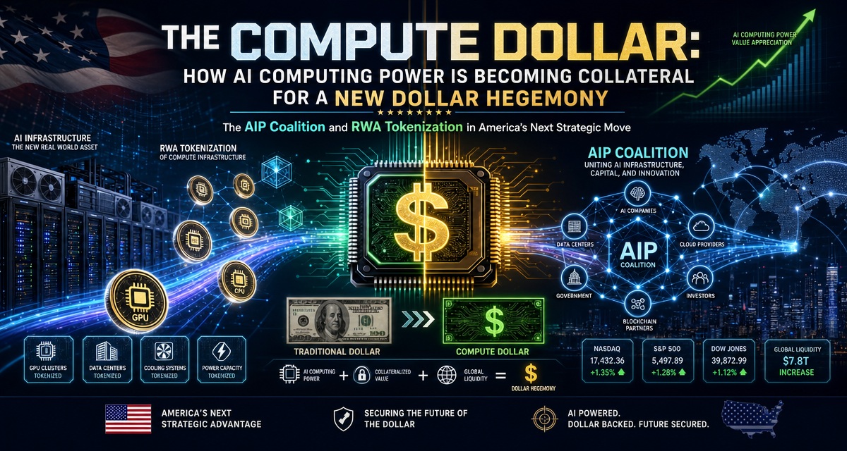 The Compute Dollar: How AI Computing Power Is Becoming Collateral for a New Dollar Hegemony